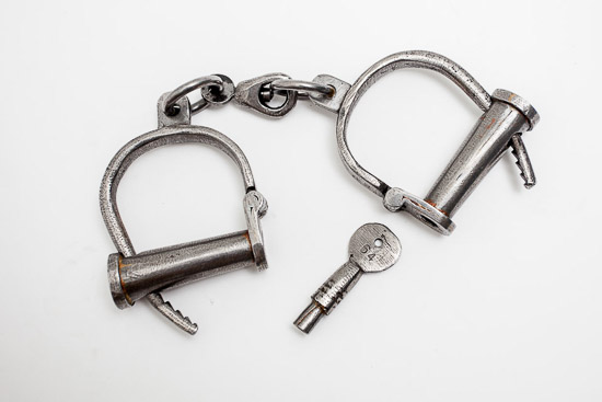 Medieval Handcuffs $20