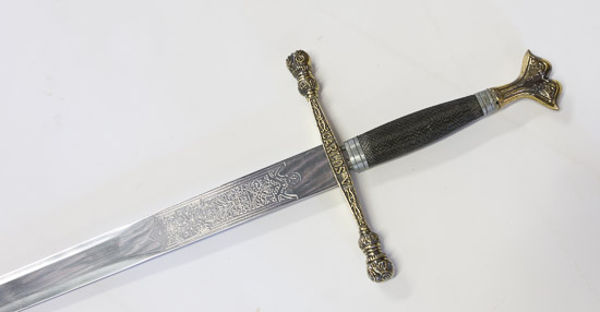 Knights of the Round Table Sword Detail