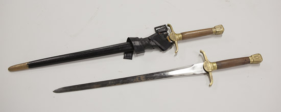 Wooden Handled Swords (2) 