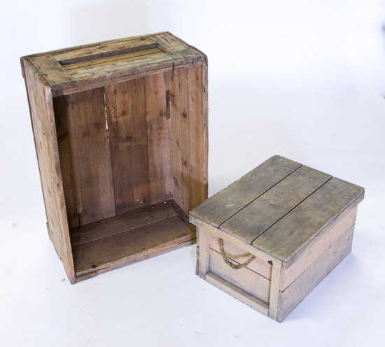 Wood Crates15x20 & 21x29     $15 each