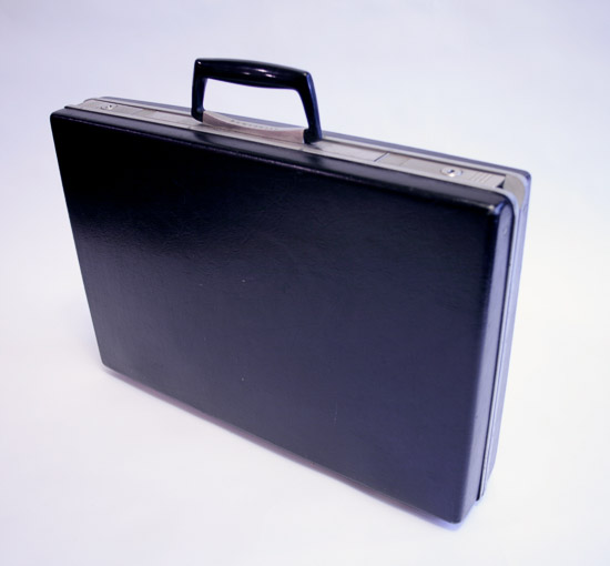 Black Sleek Briefcase $10