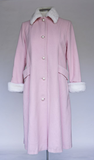 Kid's Long Pink Coat $10