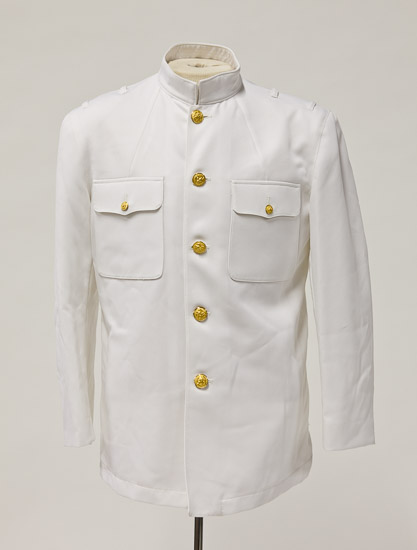 Large White Uniform Shirt $10