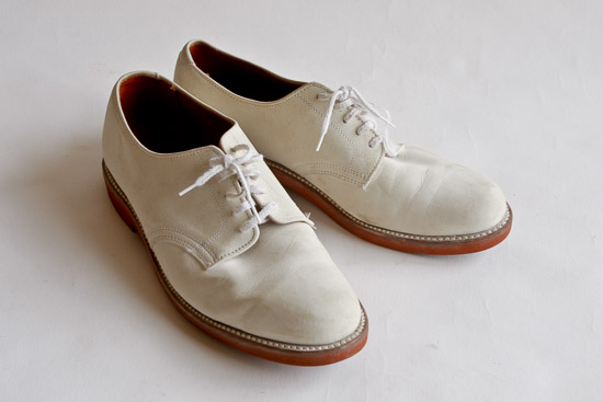 Mens White Shoes $5