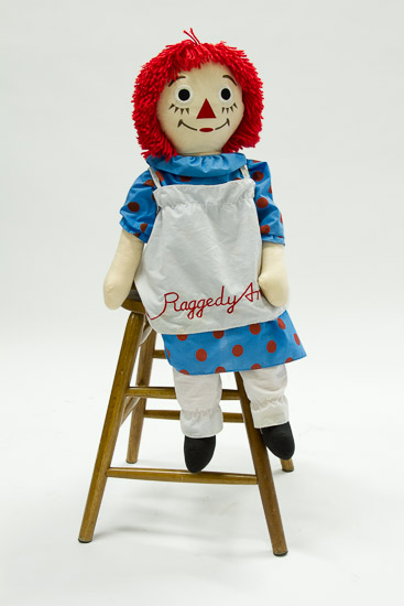 Large Raggedy Ann Doll $10
