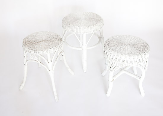 Wicker Stools       $5 Each