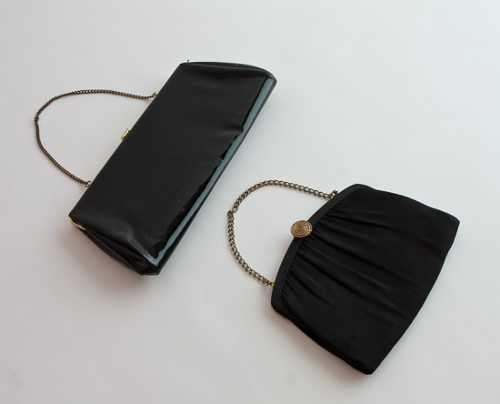 Black Clutch Purse Set $7