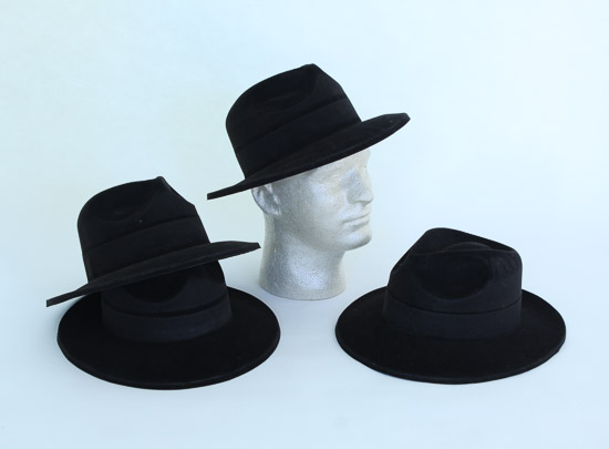 Gangster Hats (4) $8
