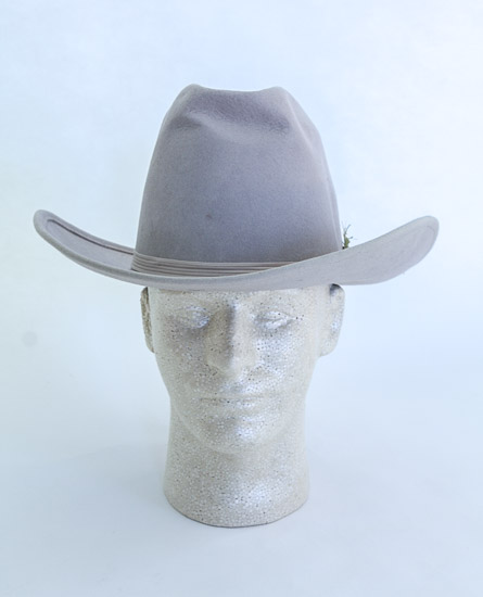 Gray Cowboy Hat $5