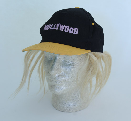 Hollywood Cap with Wayne's World Hair $4