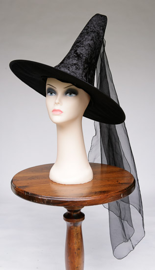 Witch Hat w/Scarf  $5    