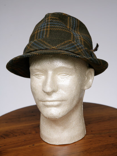 Bing Crosby Plaid Men's Hat $5