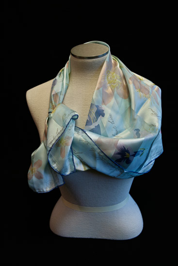 Pastel Blue Scarf $2