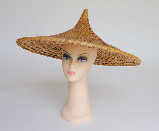 Woven Oriental Pointed Hat - 22