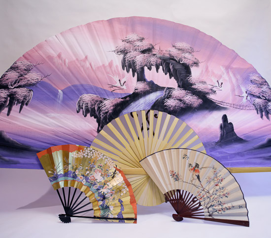 Oriental Fan Assortment $30