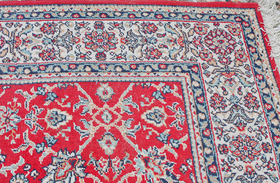 Red Patterned Rug