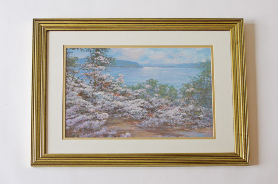 Pastel Floral Picture in 19
