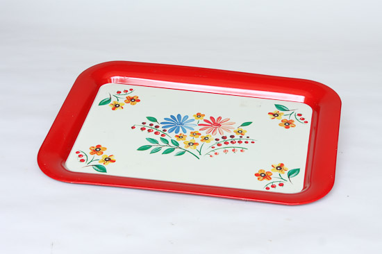 Floral Tray $5