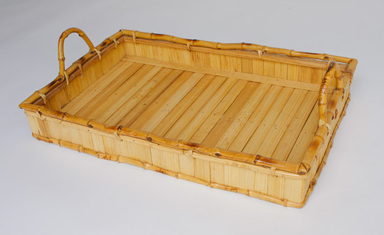 Bamboo Serving Tray (22 x 14) $8