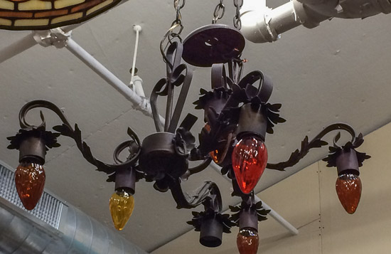 Black Chandeliers (2) $15 each