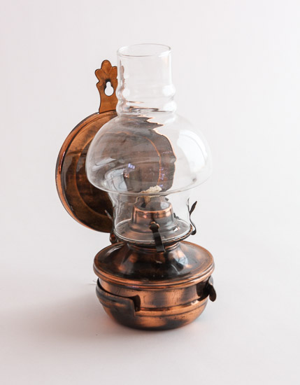 Copper  Lantern Sconces (2)  $15