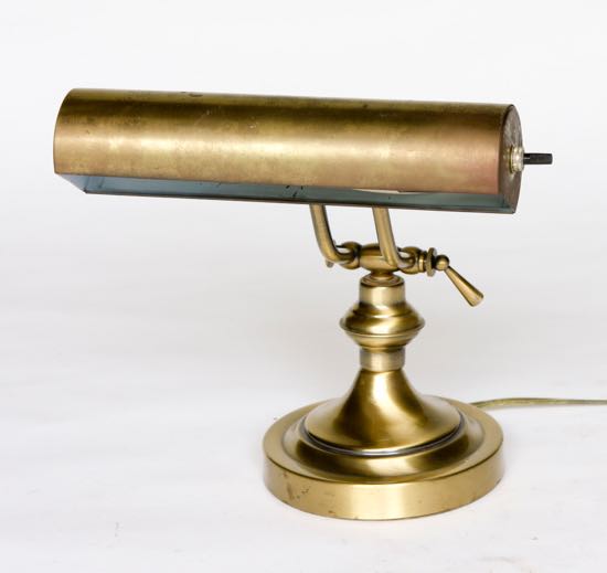 Brass Desk Light $15