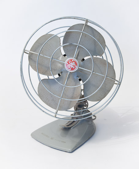 GE Vintage Gray Fan $15