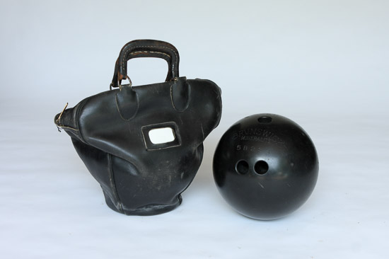 Bowling Ball with Bag $25