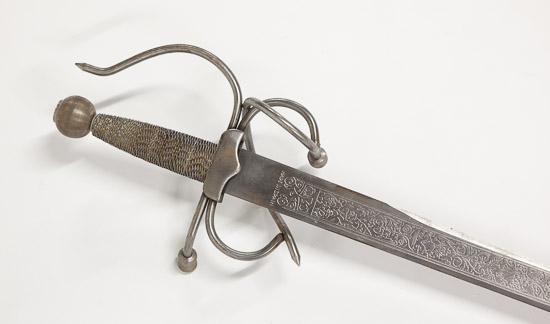 Spanish Sword Closeup
