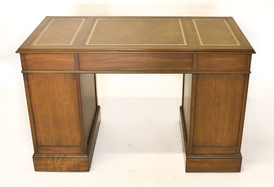 Antique Desk with Leather (Back View)  $75
